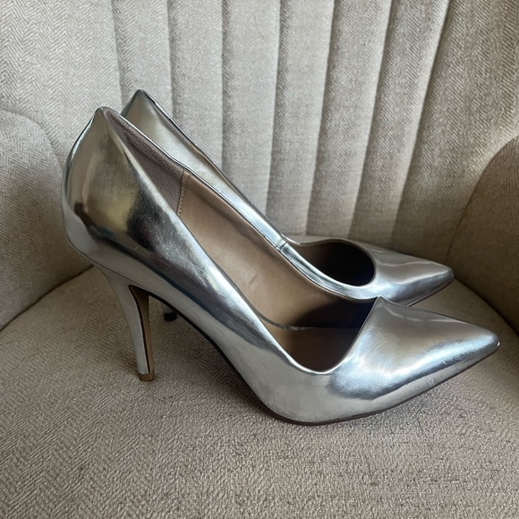 SOLD Chrome Heels - Picture 7 of 12